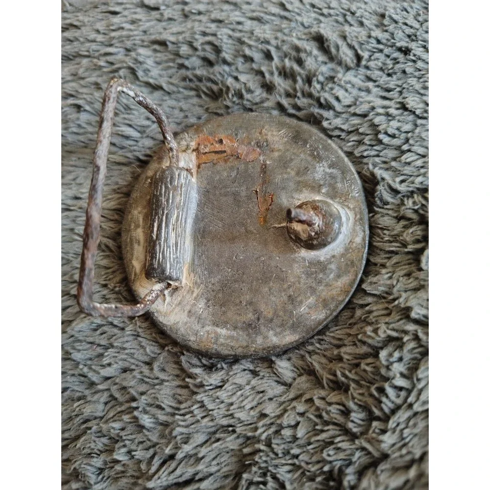 Vintage Hockey Sports Metal Belt Buckle Silver Gray Adult Unisex